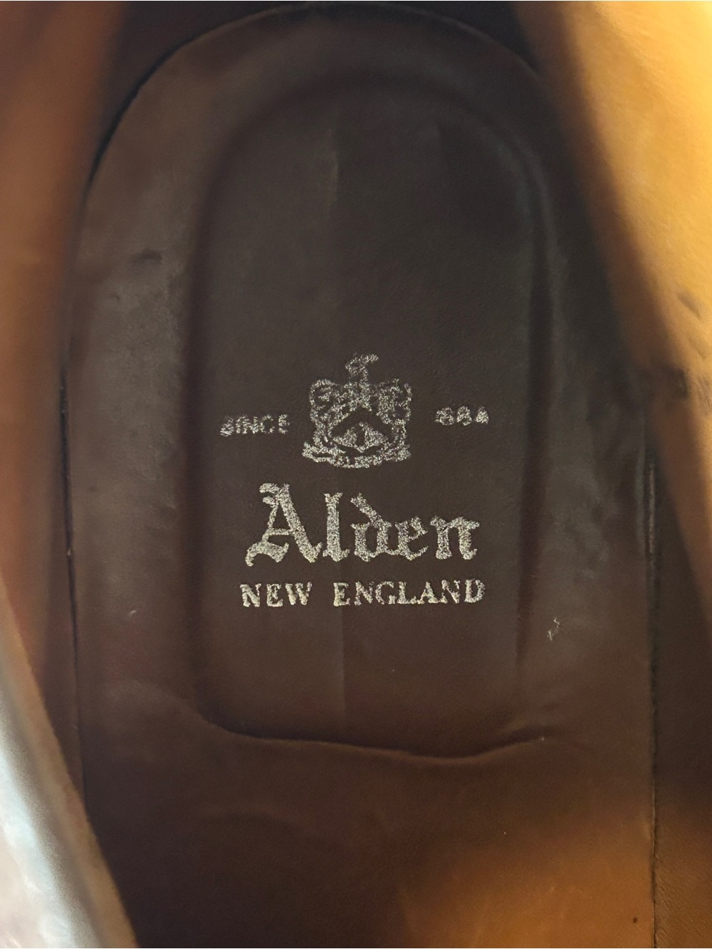 Alden Men’s Brown Leather Chukka Lace-Up Round Toe Dress Boots 11.5 B/D - Picture 11 of 12